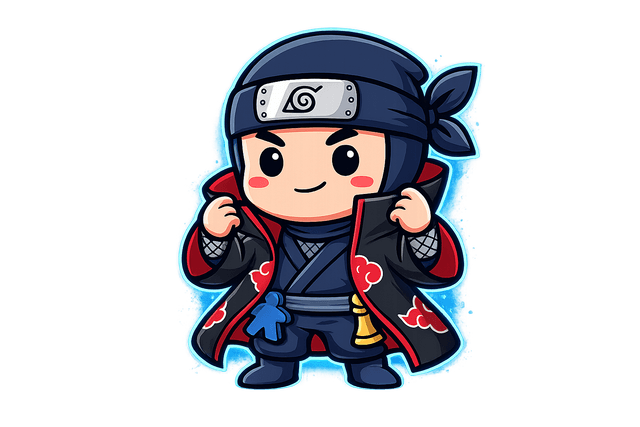 Mascote Ninja Konoha